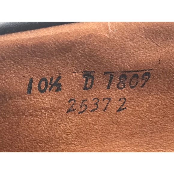 Allen Edmonds CODY Loafers Mens Black Leather Tassel Kiltie Size 10.5 D USA - Picture 13 of 14